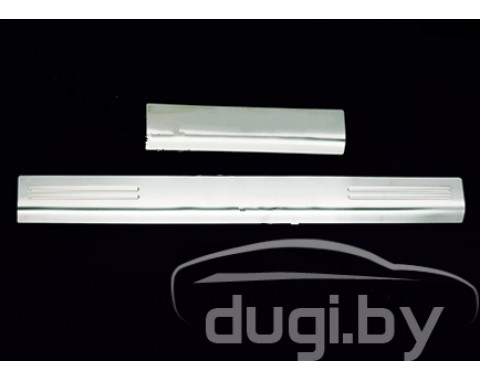 Накладки на дверные пороги (нерж.) для Passat B5